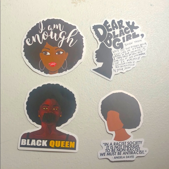 Black Queen Stickers - Picture 1 of 5